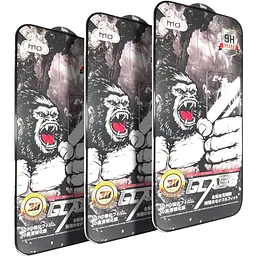 Захисне скло DK для Apple iPhone 16 Pro Full Glue 3D MO King Kong 019627 black 3 шт.