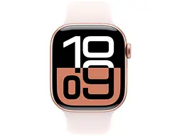Смарт-годинник Apple Watch Series 10 GPS 42mm Rose Gold Alu. Case w. Light Blush Sport Band - S/M (MWWH3) - мініатюра 2
