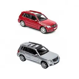 Автомодель - MERCEDES BENZ GLK-CLASS (асорті червоний, сріблястий, 1:32) 18-43016 - мініатюра 3