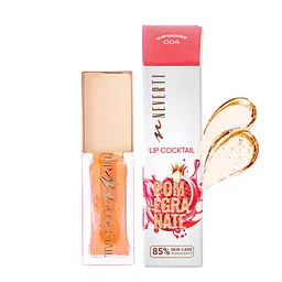 Олія для губ зволожувальна Neverti Lip Cocktail з вітаміном Е, 7 мл, 004 Pomegranate (NP805)