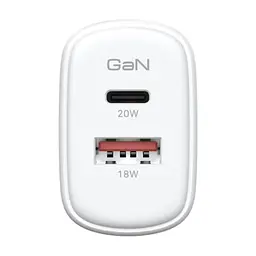 Зарядний пристрій Armorstandart 1xUSB-C PD25W + 1xUSB QC3.0 GaN white (ARM87066) - мініатюра 9