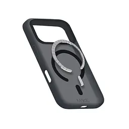 Чохол MAKE Apple iPhone 17 Pro Silicone Aura Magnet Black - мініатюра 6