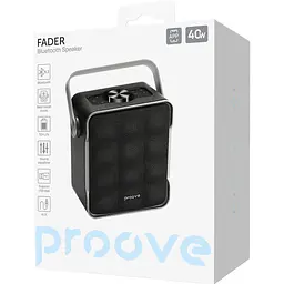 Портативна акустика Proove Fader 40W Black (PSFD4018AP01) [169737] - мініатюра 6