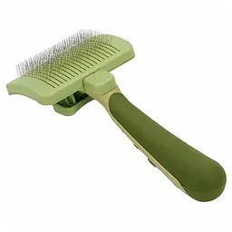 Пуходерка-слікер Safari Self-Cleaning Slicker Brush з механізмом самоочищення для собак та котів