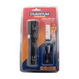 Ліхтар Quantum Solid-H 10W LED з USB-C + Li-ion21700/4000mAh (QM-FL1020-21700/4000-PB) - мініатюра 2