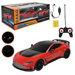 Радіокерована модель спортивного автомобіля Aston Martin 2022 V12 Vantage 1:24 Let's race (PM2412)