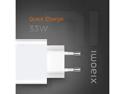 Мережевий зарядний пристрій Xiaomi Wall Charger 33 W Type-C Cable White (BHR9956EU) - мініатюра 6