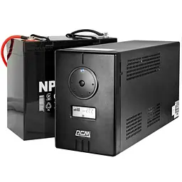 Пристрій безперебійного живлення Powercom INF-500 (INF-500 AP) - мініатюра 4