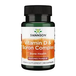 Вітамін Д та Бор Vitamin D Boron Complex - 60 капсул