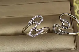 Кільце Xuping Jewelry вигадливий зигзаг р 19 сріблясте - мініатюра 2