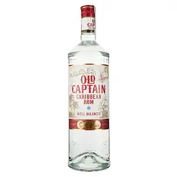 Ром Old Captain Caribbean White 37.5% 1 л