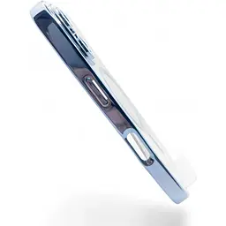 Чохол-накладка BeCover TPU Chrome Case (MagSafe) для Apple iPhone 16 Sierra Blue (712072) - мініатюра 3