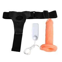 Страпон - Baile Jessica Strap On Vibrating, 17 см - мініатюра 8