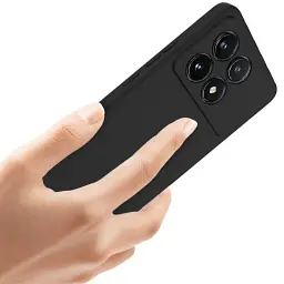 Силіконовий чохол BeCover для Poco X6 Pro Black (710894) - мініатюра 4