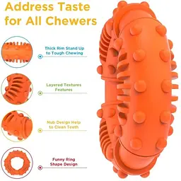 Іграшка-кільце для собак Derby Rubber Dog Chew Toy Ring - мініатюра 5
