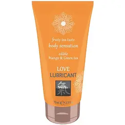 Лубрикант на водній основі Hot Shiatsu Love манго і зелений чай 75 мл