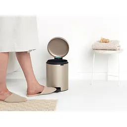 Відро для мусора Brabantia Pedal Bin шампань 5 л (304422) - мініатюра 7