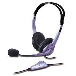 Гарнітура Genius ПК стерео HS-04S 2х mini-jack 2 м фіолетовий (31710025100)