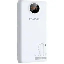 Зовнішній акумулятор Romoss SW20SPro 20000mAh 30W (PSW20-392-1133H) білий - мініатюра 2