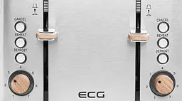 Тостер ECG ST 4767 Timber - мініатюра 4