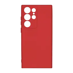 Чохол Silicone Cover з рамкою камери Samsung Galaxy S23 Ultra Red - мініатюра 2