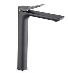 Змішувач для раковини Qtap Presto QTPRE269GRP45582 Graphite