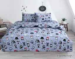 Постільна білизна (Сови) 1,5-спальний TAG tekstil pbe0028399 - мініатюра 1