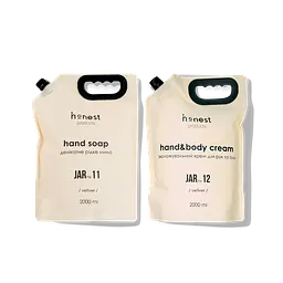 Набір для рук hand soap&cream vetiver refill set