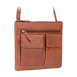 Сумка Visconti 18608 Slim Bag Brown (18608 BRN) - мініатюра 2