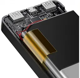 Зовнішній акумулятор Baseus із швидкою зарядкою 20000mAh 15W Display (PPDML-J01) - мініатюра 5