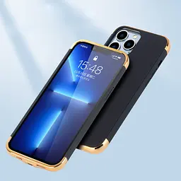 Чохол-акумулятор XON PowerCase для iPhone 13 5500 mAh Чорний/Золотий (PCBS1113155G 2957) - мініатюра 5