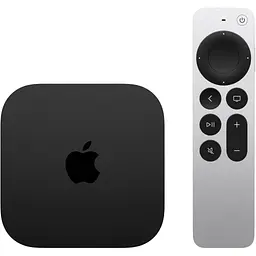Медіаплеєр Apple TV 4K 2022 Wi-Fi + Ethernet with128GB (MN893RU/A) - мініатюра 1