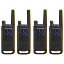 Портативна рація Motorola TALKABOUT T82 Extreme Quad Yellow Black (5031753007218) - мініатюра 1