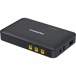 ДБЖ Marsriva DC UPS для роутерів KP1EC 240VAC, 4хDC+USB OUT, 2x5V/9V/2x12V 18W 8000mAh (30Wh) Li-ion