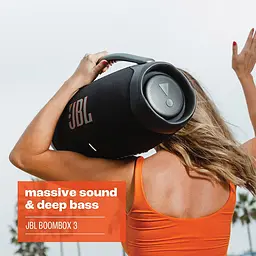 Портативна акустика JBL Boombox 3 Black (JBLBOOMBOX3BLKEP) - мініатюра 11