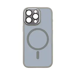 Чехол для Apple iPhone 15 Pro Max, Unit MagSafe SE, серый, с защитой камеры, магсейф, противоударный, магнитный, панель-накладка с MagSafe, с поддержкой беспроводной зарядки, TPU+PC, защита всего корпуса, ударопрочный, ArmorStandart (ARM75381)