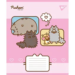 Набір зошитів Yes Pusheen Funny А5, 18 аркушів 25 шт. (767606) - мініатюра 5