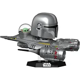 Фігурка Funko Pop Exclusive Фанко Поп Star Wars The Mandalorian Зоряні війни Мандалорец 15 см SW MN1 592 - мініатюра 2