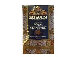 Чай фасований чорний BISAN  100г Королівський Стандарт середній лист