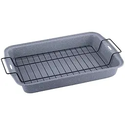 Деко Kamille Marble для випічки з гратами для гриля 37.5х26х5 см kuh0006930