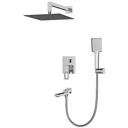 Душова система прихованого монтажу Koer KB-66009-01 KR3508, Хром