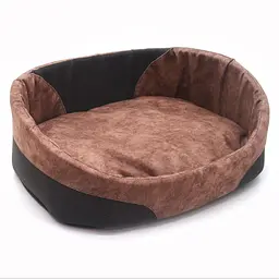 Лежак для котів та собак Zoo-hunt Фокс коричневий №1 320х430х125 мм