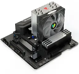 Кулер для процесора Coolmoon Aosor AS600 BLACK (AS600 BLACK) - мініатюра 11