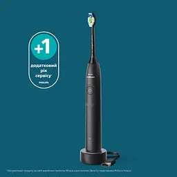 Електрична зубна щітка Philips Sonicare HX7101/01 серії 5300 чорна - мініатюра 14