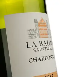 Вино Domaine De La Baume Saint Paul Chardonnay Alcogol free біле солодке 0.75 л - мініатюра 3
