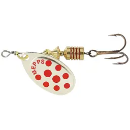 Блешня Mepps A glia Decoree №2 4.5 g Silver Red Dots