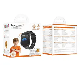 Дитячий смарт-годинник Smart Watch HOCO 4G children phone-watch Y108 IPX7|1.69", 4G/LBS/Wi-FI/GPS| - мініатюра 3