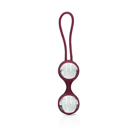 Набір секс-іграшок Loveline S explore Toy Kit for Her 3 шт. бордовий - мініатюра 6