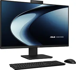 ASUS Комп'ютер персональний моноблок ASUS P470VAK-BPE5750 27" FHD AG, Intel 7-240H, 32GB, F1TB, UMA, WiFi, кл+м, без ОС, чорний - мініатюра 2