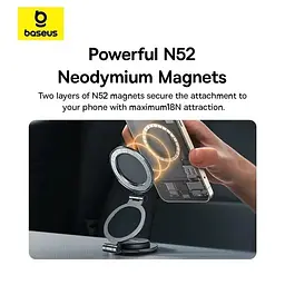 Автотримач Baseus MagPro Series II Magnetic Car Mount C40172900121-00 - мініатюра 10